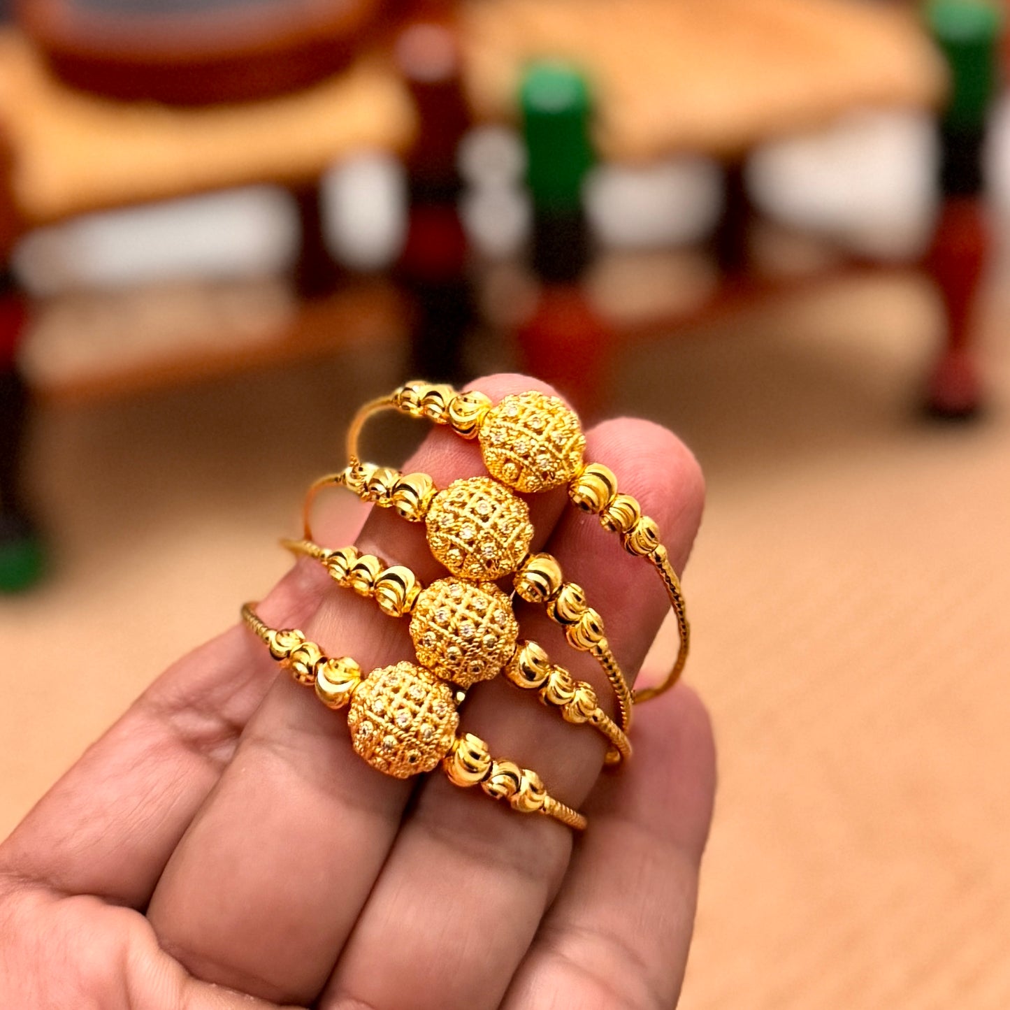 Gold Bangles for girls, Small size Bangles for Kids, Gold Bangles for Baby girls