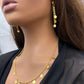 Gold Coin jewelry set