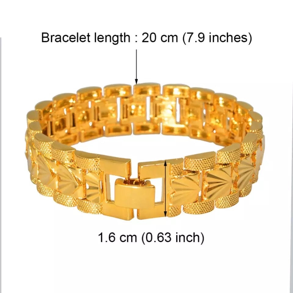 Men's Bracelet, Gold Bracelet for Men's