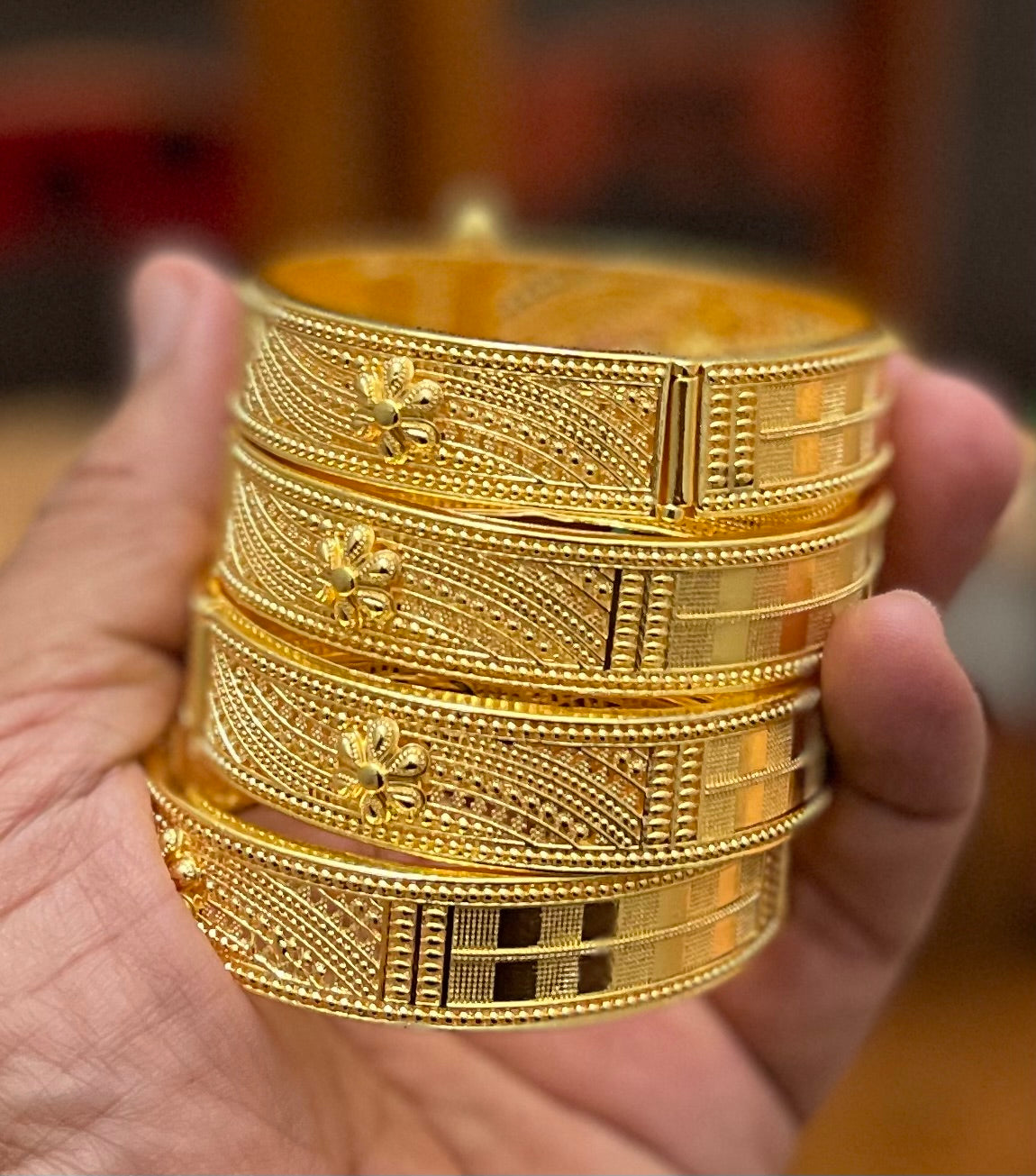 Party Gold Bangles, Indian Bridal Bangles