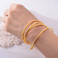Gold Bangles, 18K Gold Plated Bangles