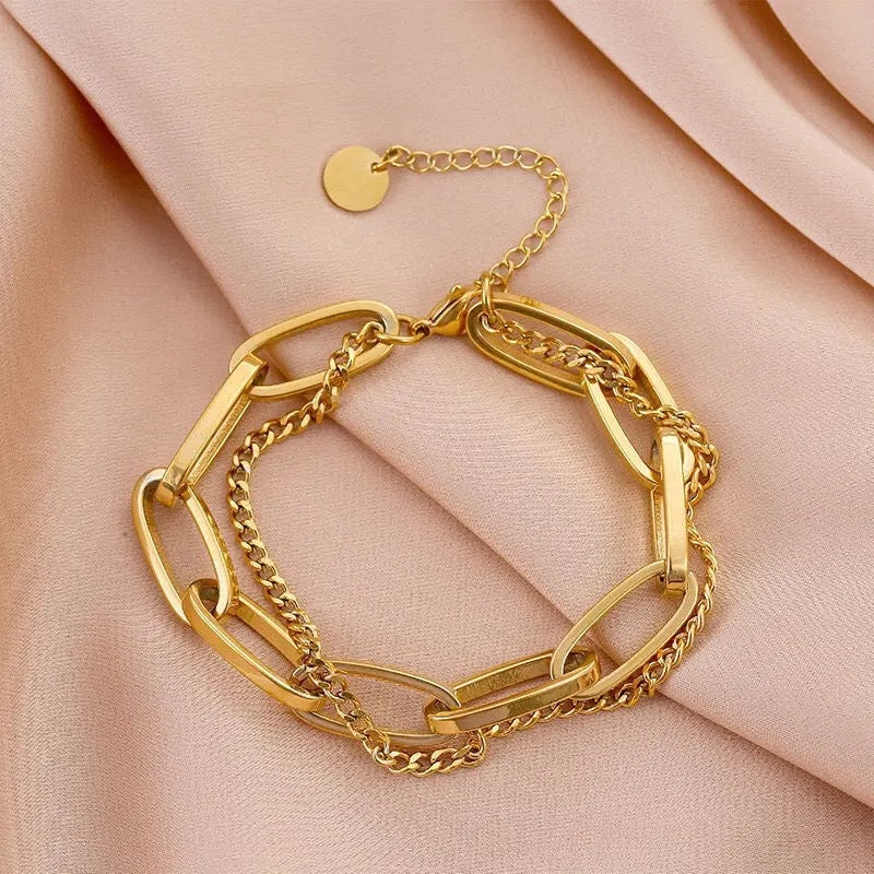 Double thick Bracelet
