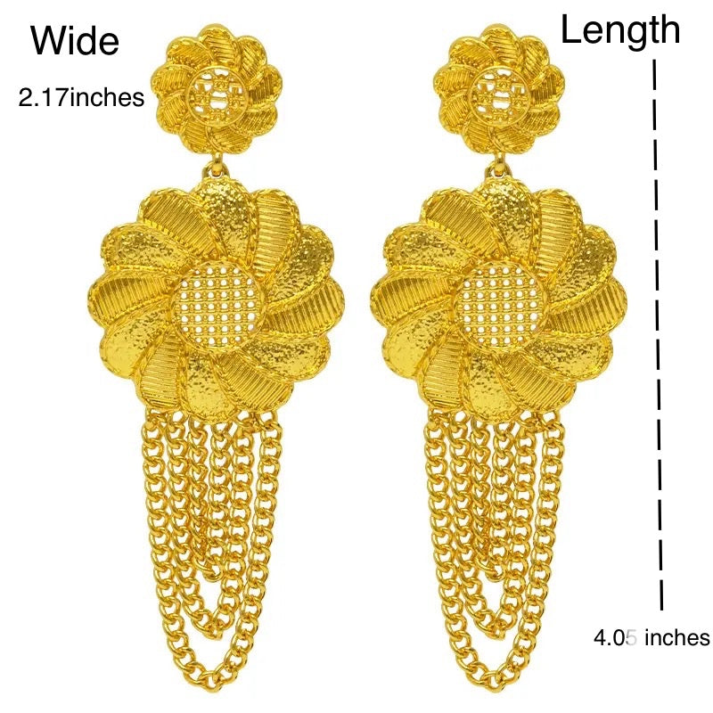 Gold Earrings, Statement Earrings
