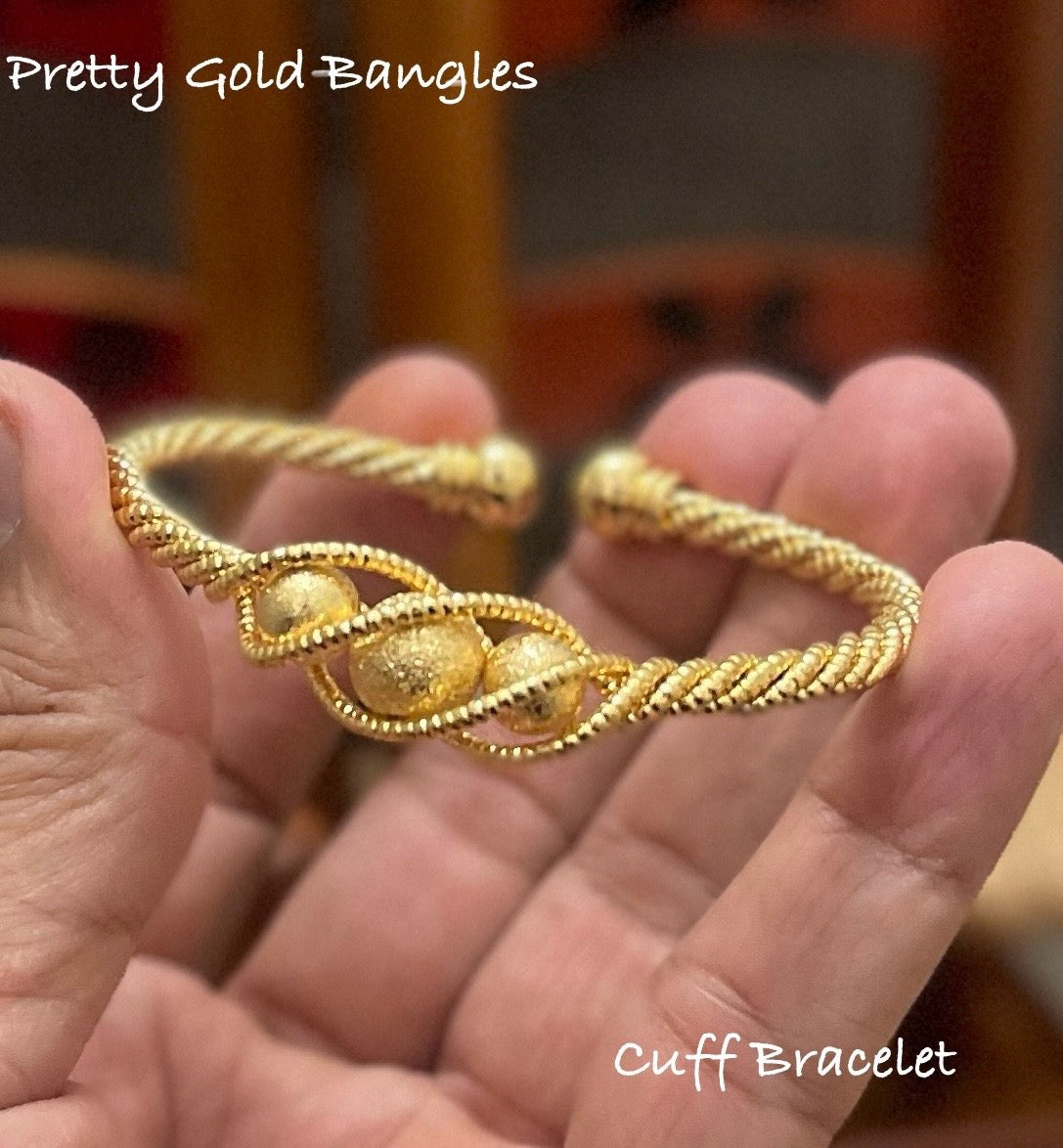 Gold Cuff Bracelet