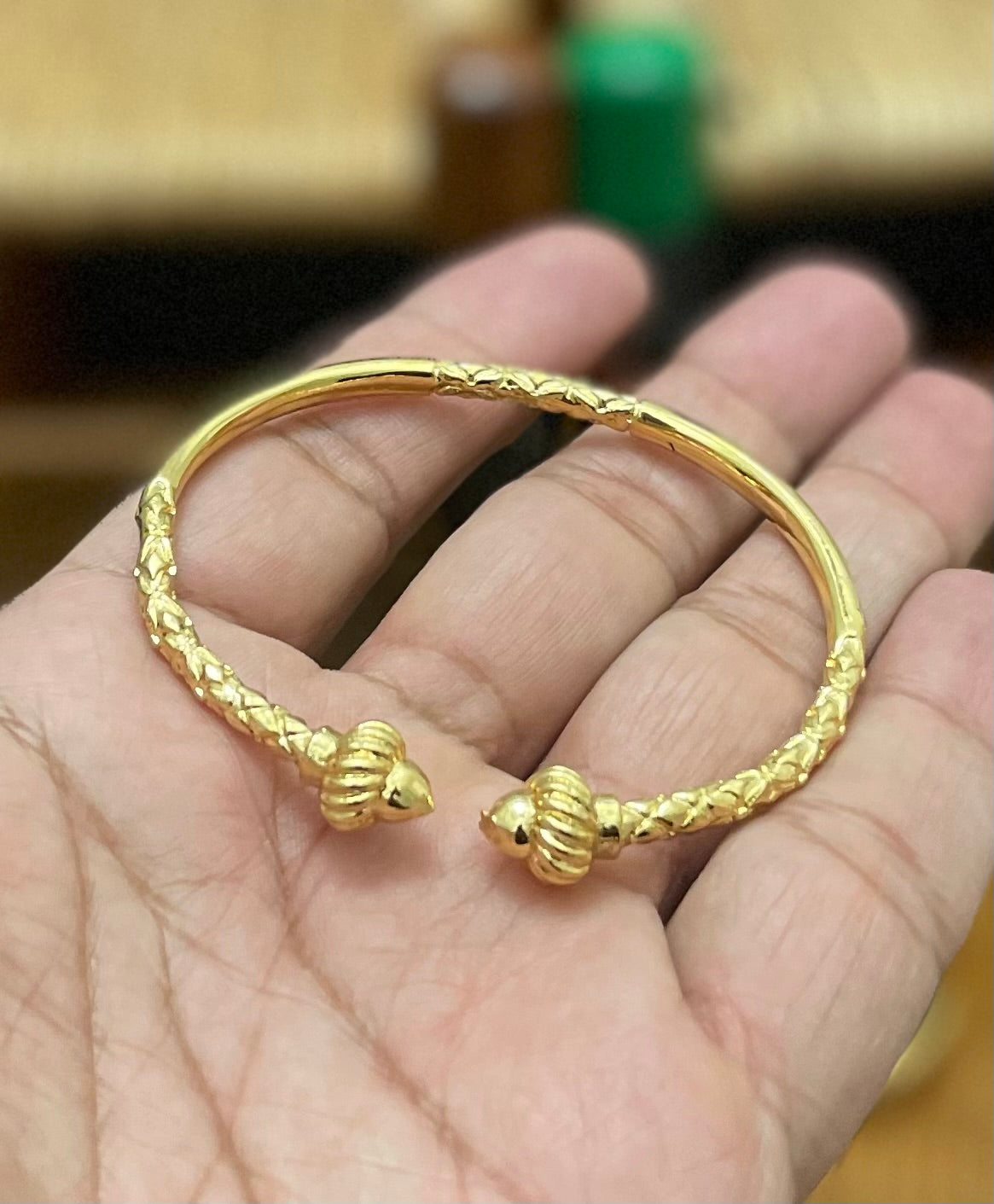 Gold Cuff Bangles, Cuff Bracelet, Adjustable Bracelet