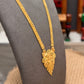 24k Dubai Gold Plated Jewelry Set, Gold Necklace & Earrings Set