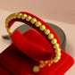 6mm Gold Beaded Bracelet