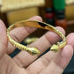 Cuff Bangles For Women, 24K Gold Bangles, Cuff Bracelet, Gold Bangles