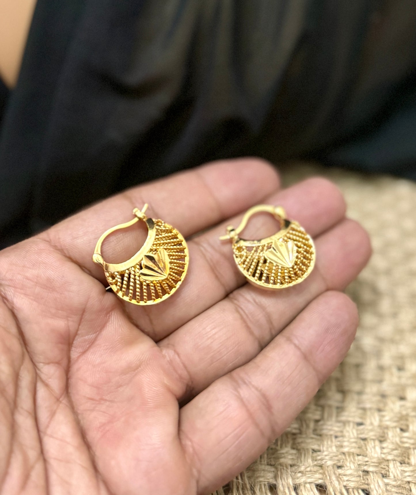 Gold Hoop Earrings