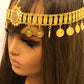 Gold Coin Hair Jewelry,