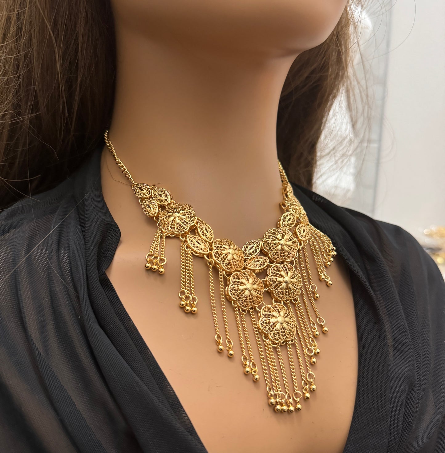 Gold Jewelry Set