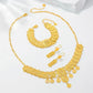 Gold Jewelry Set, Coin jewelry set