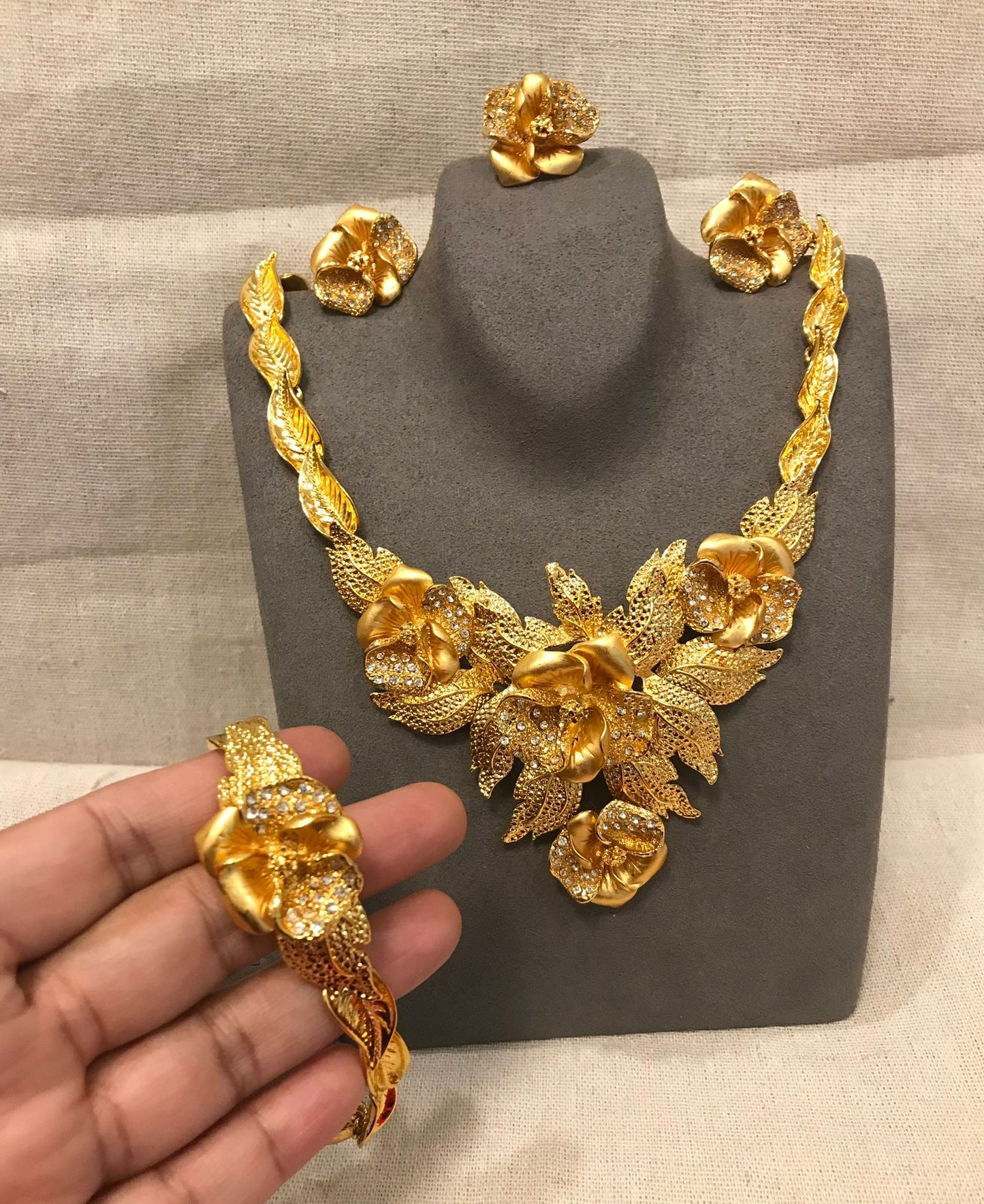 Dubai Gold Jewelry Set