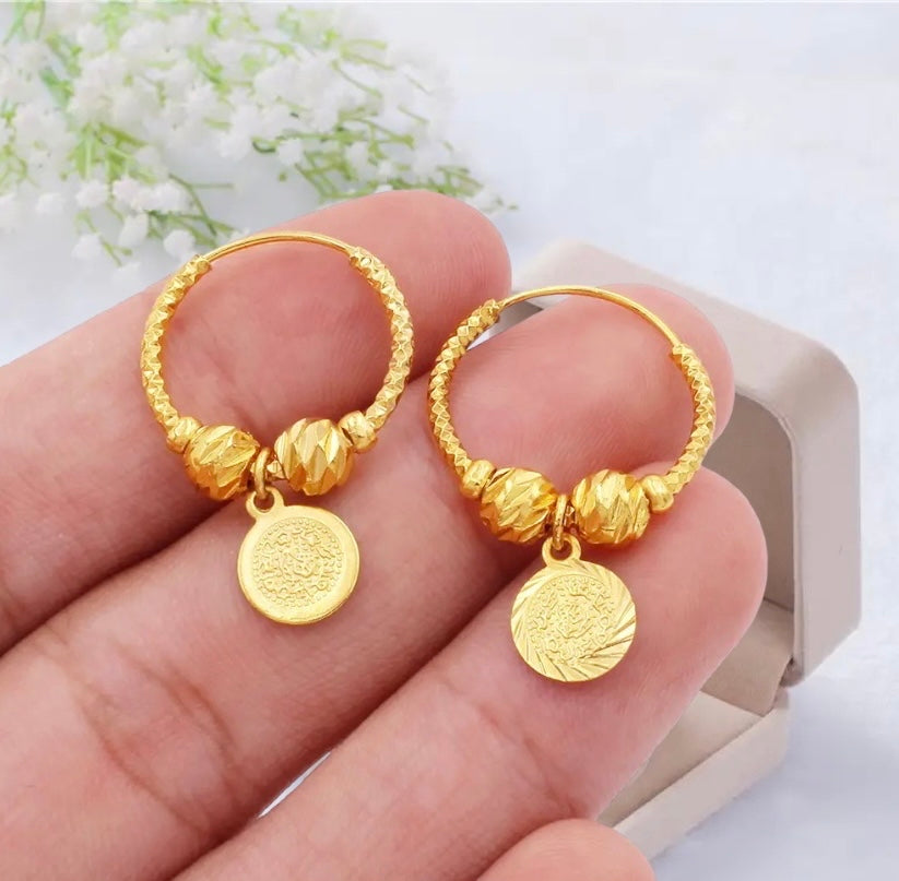 Hoop Earrings, Gold Hoop Earrings