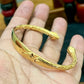 Cuff Bangles For Women, 24K Gold Bangles, Cuff Bracelet, Gold Bangles