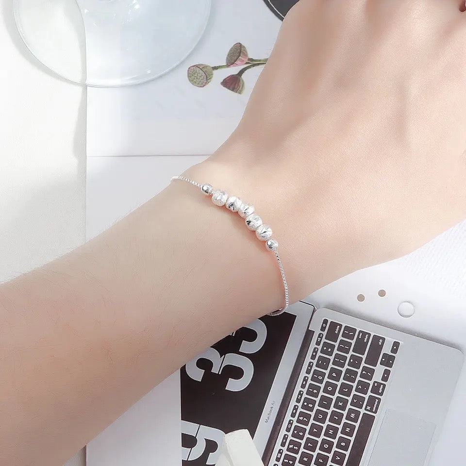 Gold Bead Bracelet