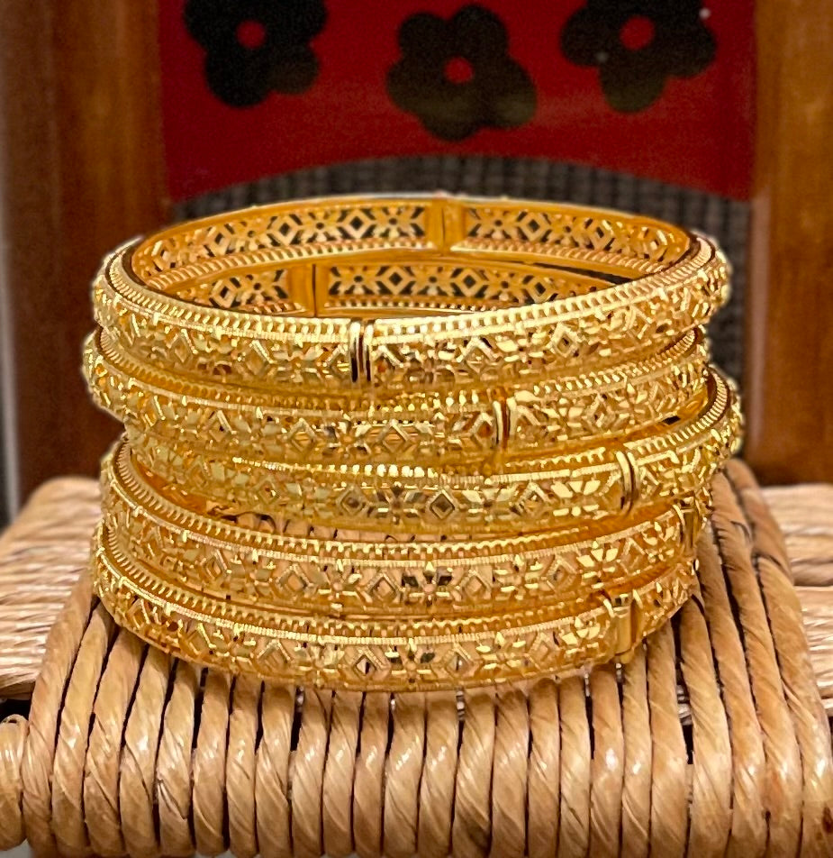 Gold Bangles for Women