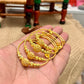 Gold Bangles for girls, Small size Bangles for Kids, Gold Bangles for Baby girls