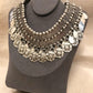 Coin Gold Necklace, Chokers Necklace