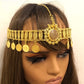 Gold Coin Hair Jewelry,