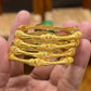 Gold Bangles, Modern Gold Bangles, 24K Dubai Gold Plated Bangles