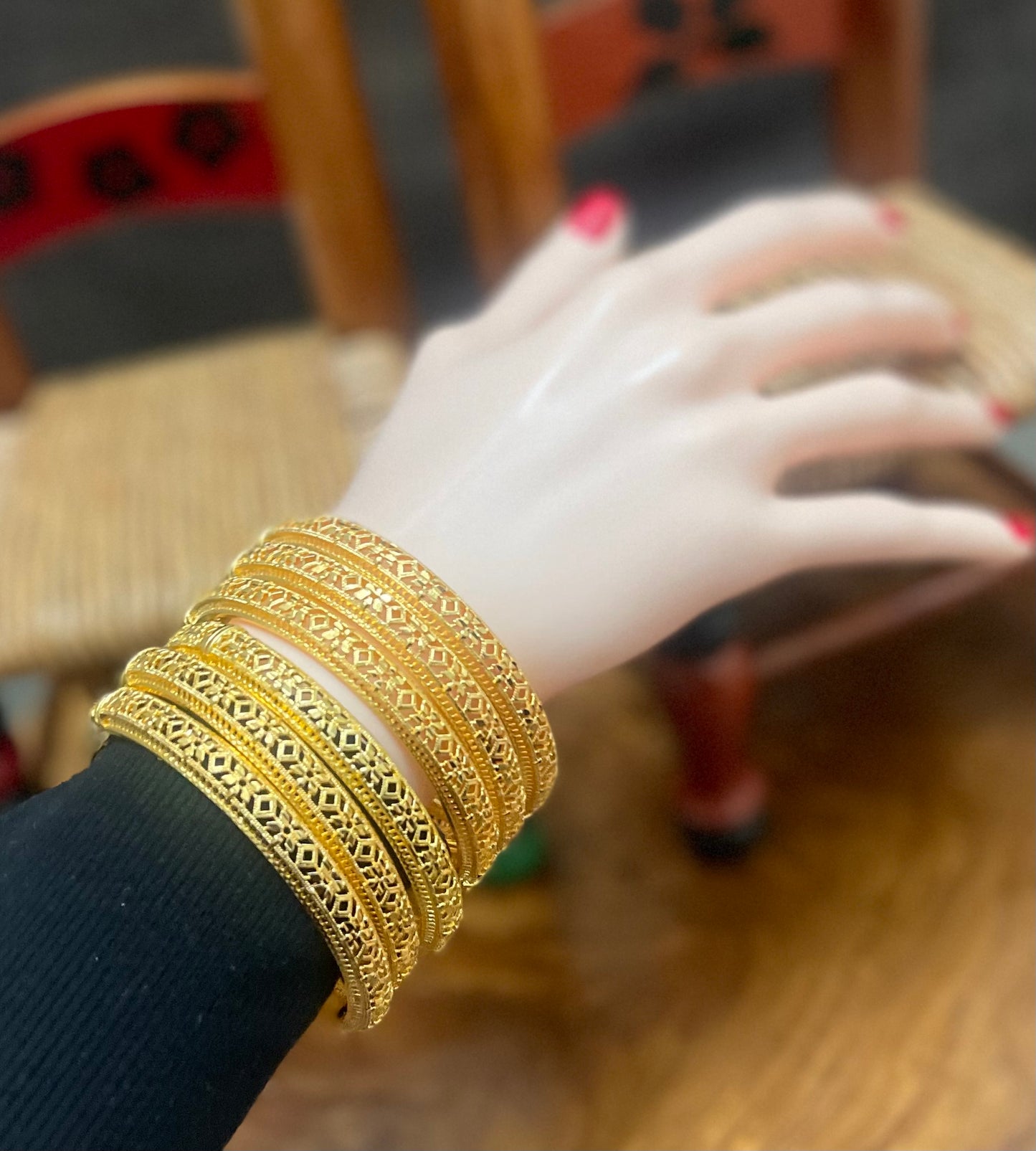 Gold Bangles for Women