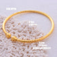 Gold Bangles, 18K Gold Plated Bangles