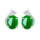 Jade Earrings, Jade Stud Earrings