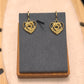 24k Gold Plated Jewelry Set, Gold Necklace & Earrings Set