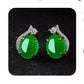Jade Earrings, Jade Stud Earrings