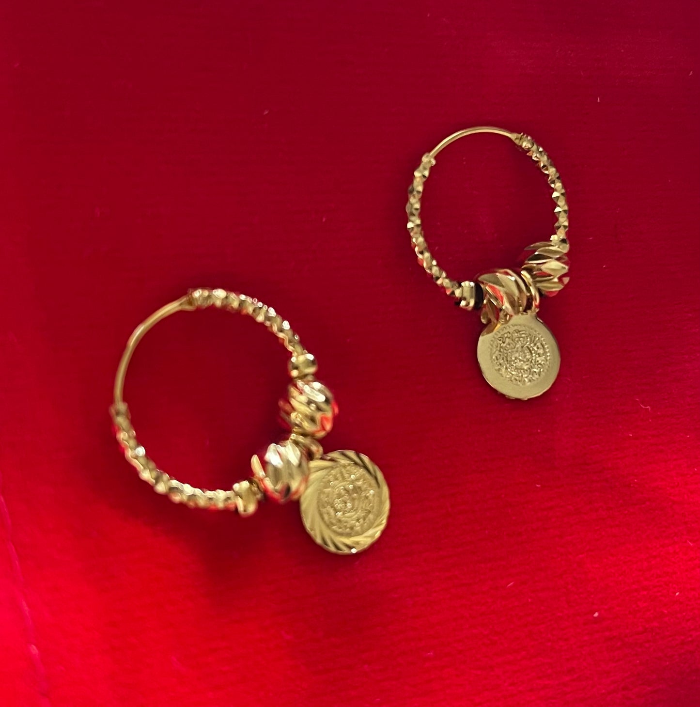 Hoop Earrings, Gold Hoop Earrings