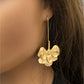 Statement Flower Drop Earrings