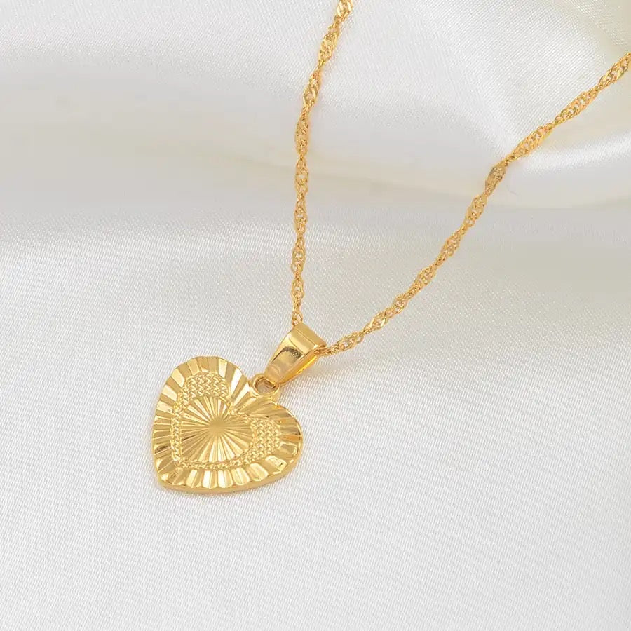 Heart Shape Jewelry Set