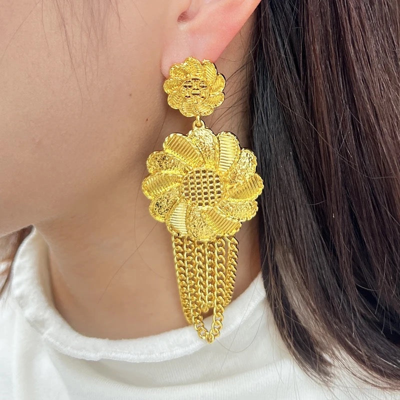 Gold Earrings, Statement Earrings