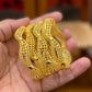 Wedding Gold Bangles, Stackable Gold Bangles