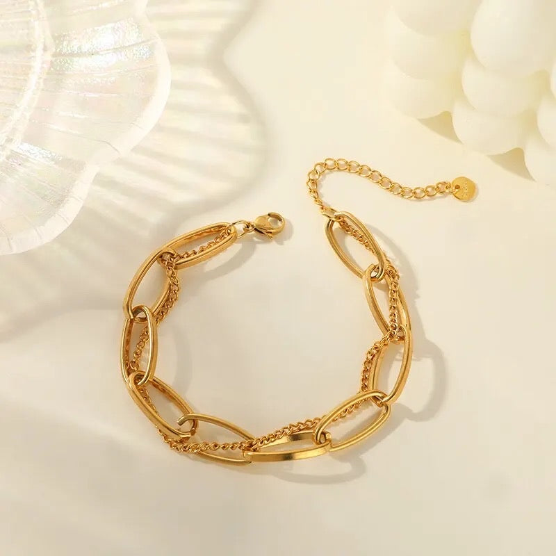 Double thick Bracelet