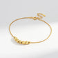 Gold Bead Bracelet