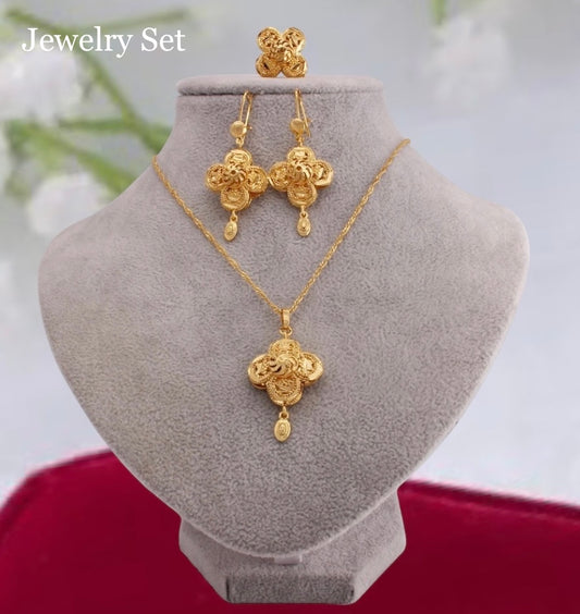Gold Jewelry Set for Women