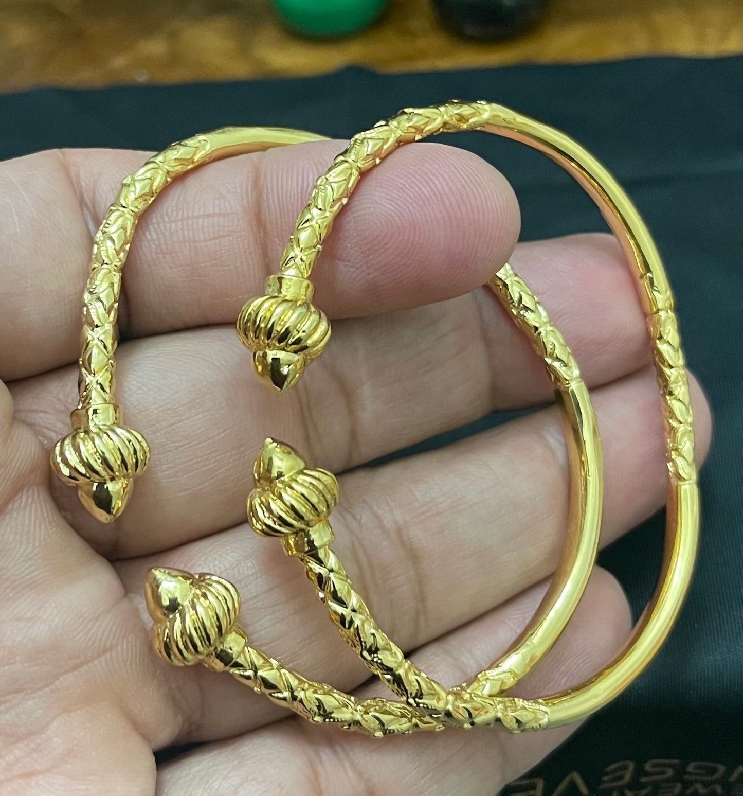 Gold Cuff Bangles, Cuff Bracelet, Adjustable Bracelet