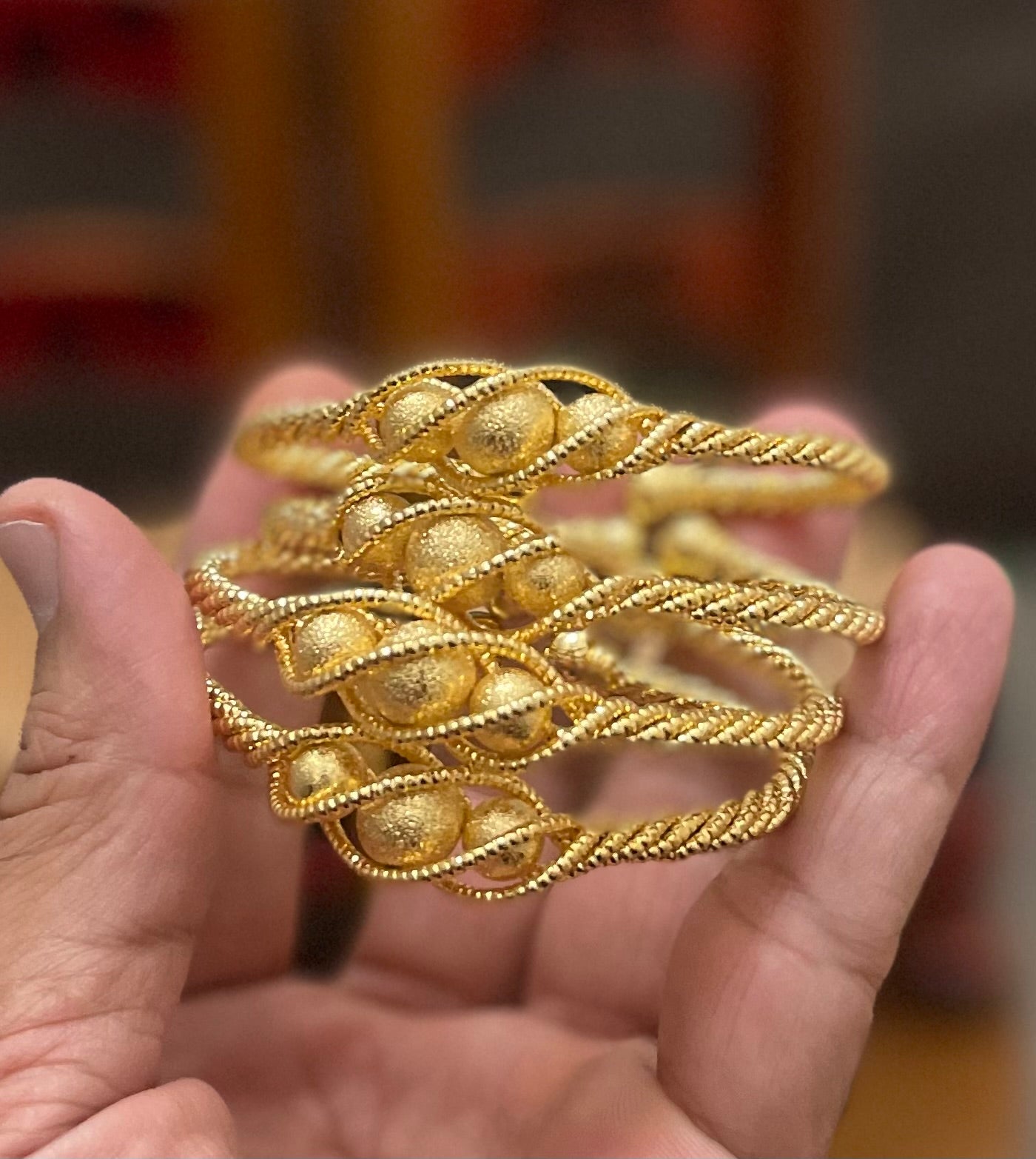 Gold Cuff Bracelet
