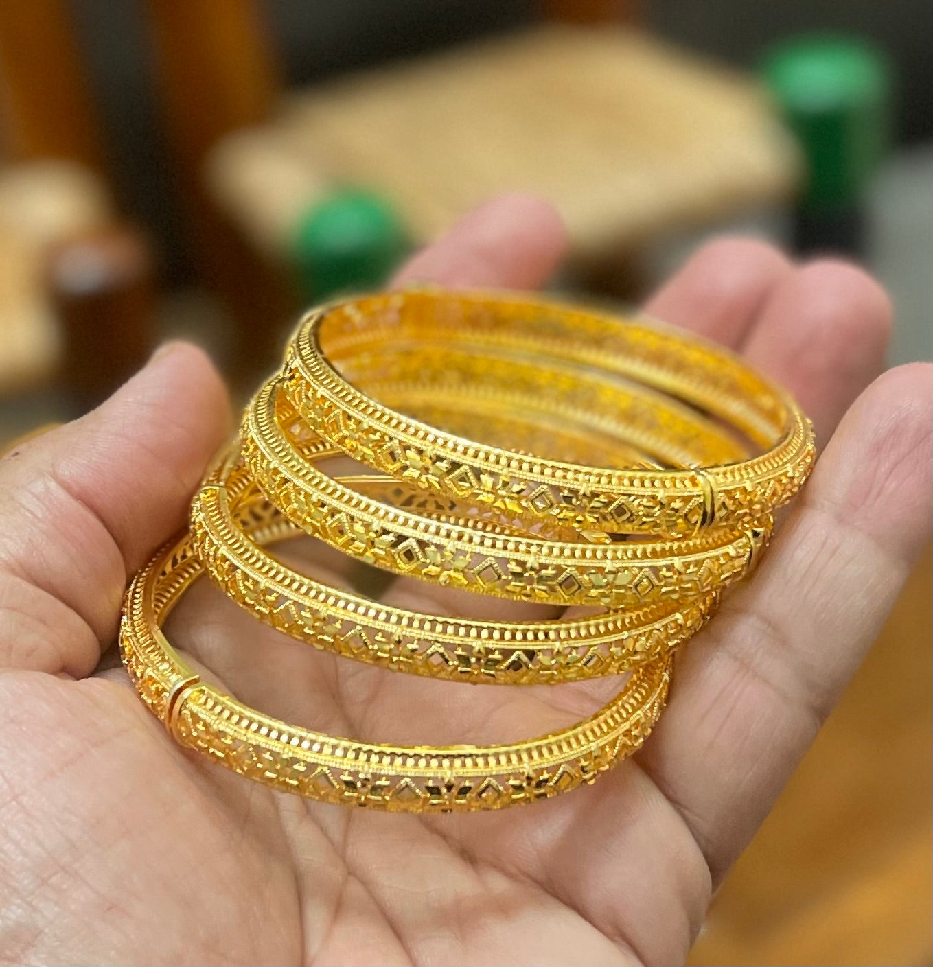 Gold Bangles for Women