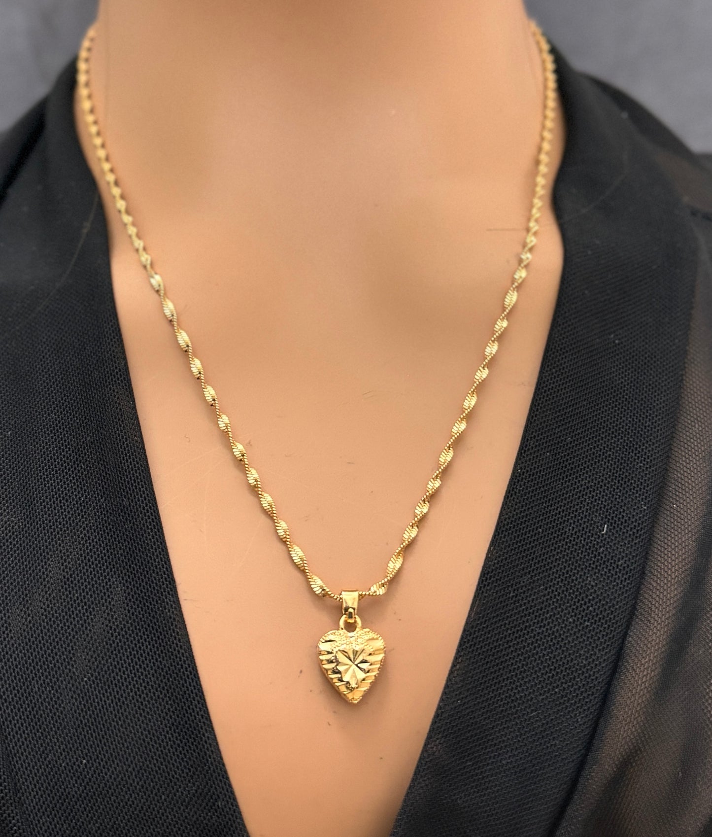 Jewelry set, Dainty Heart Jewelry Set