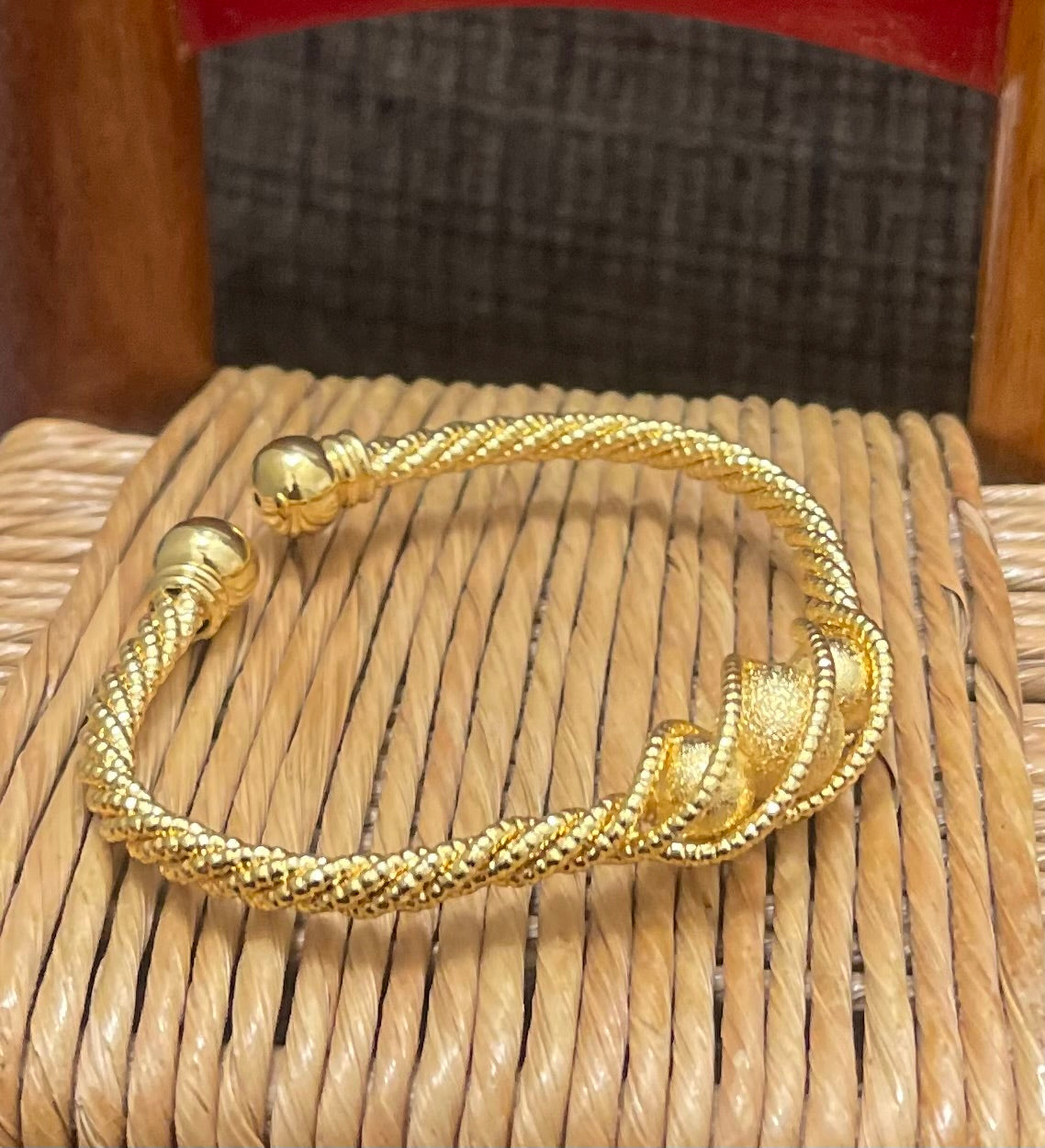 Gold Cuff Bracelet