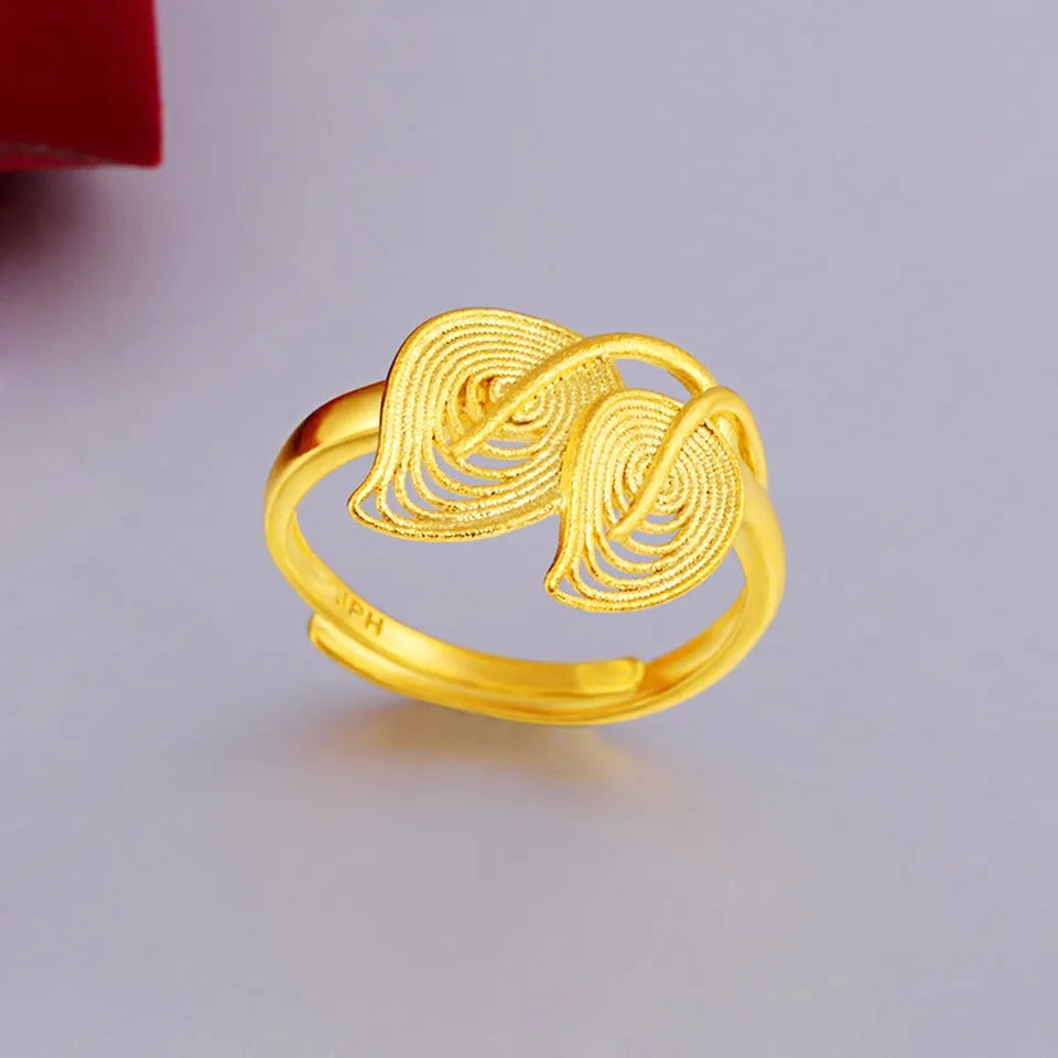 Gold Ring, Wedding Gold Jewelry Ring