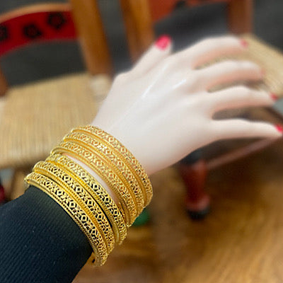 Gold Bangles for Women