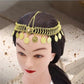Gold Coin Hair jewelry