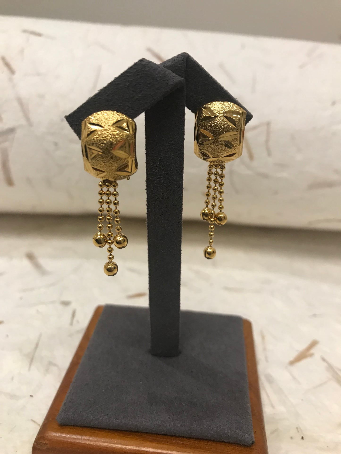 Gold Dangle Earrings