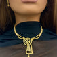 24k Dubai Gold Plated Jewelry Set, Jewelry Set for Women, Gold Necklace & Earrings Set