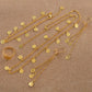 Gold Coin jewelry set