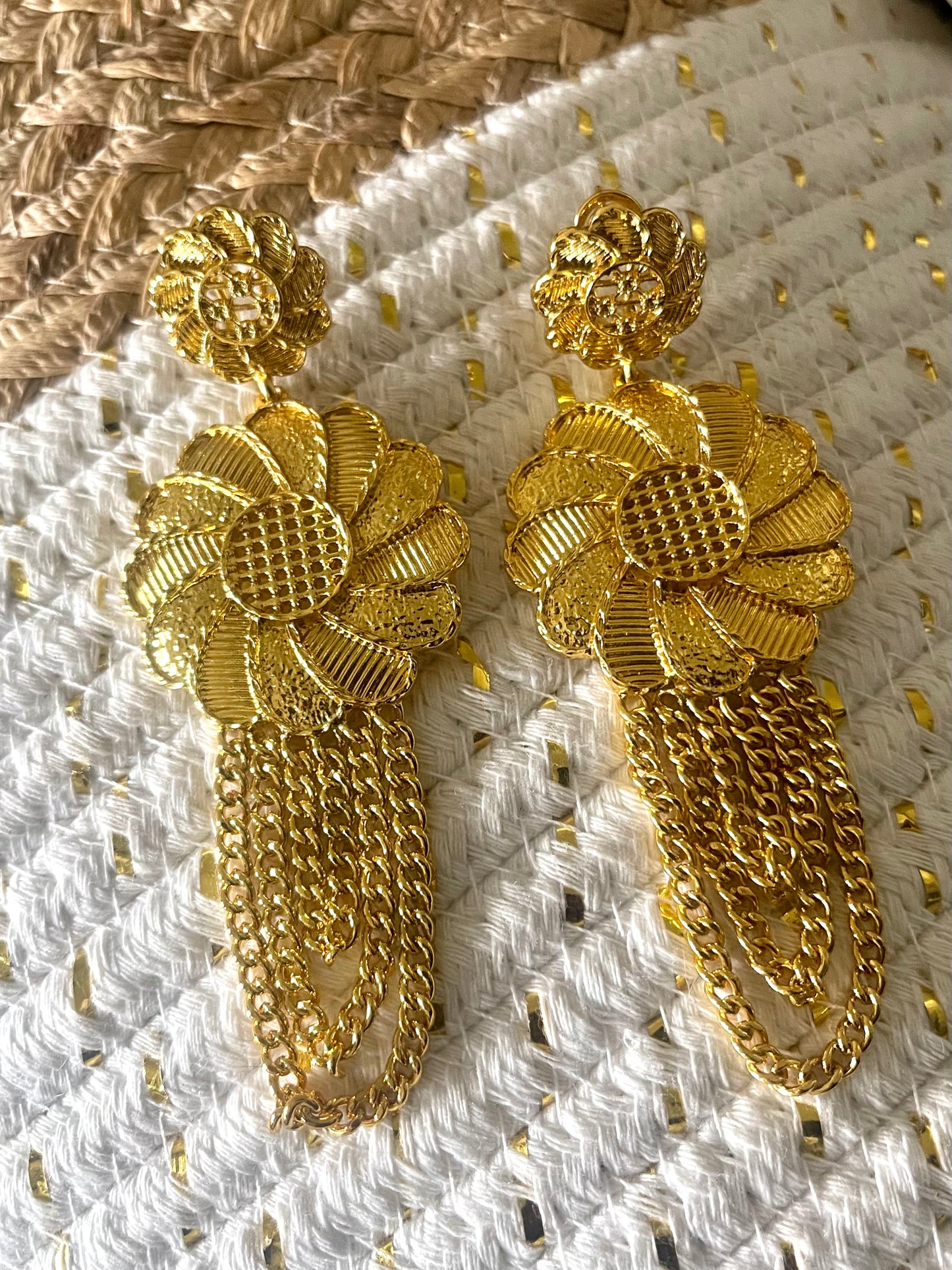 Gold Earrings, Statement Earrings